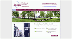 Desktop Screenshot of berkeleysquaremediation.com